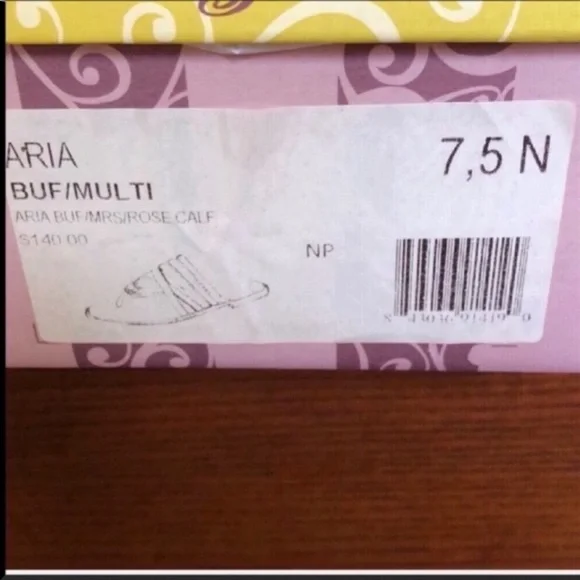 EUC Brighton multi color sandal. SZ 7.5N. - Picture 6 of 7